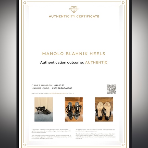 Manolo Blahnik AUTHENTICATED Black T Strap Open Toe Sandals - Picture 4 of 16